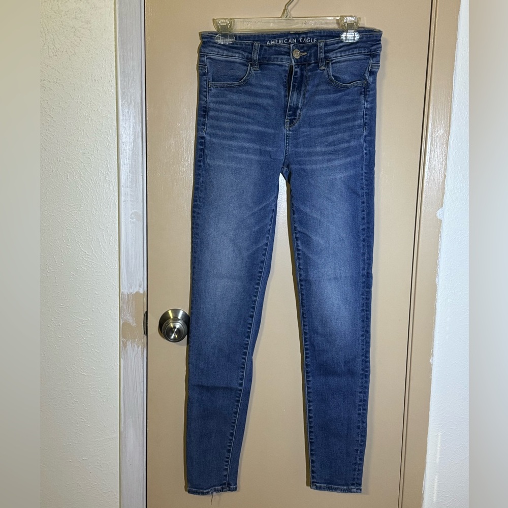 American Eagle Long Stretch High Waist Jeans